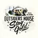 Image of The Outsiders House Museum Tulsa, Oklahoma. "Stay Gold" Canvas Tote Bag.
