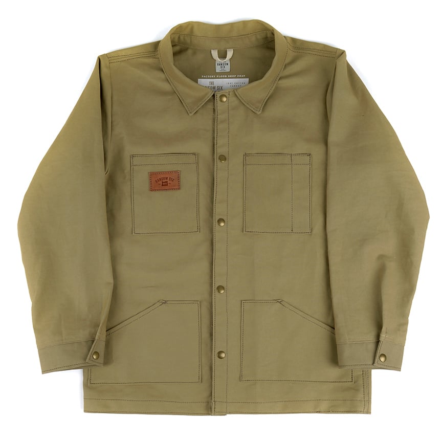 Image of Factory Floor Shop Coat - Olive