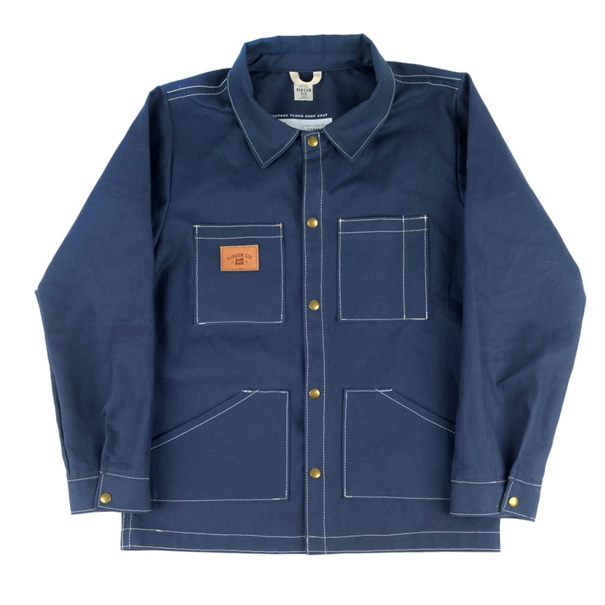 Image of Factory Floor Shop Coat - Navy