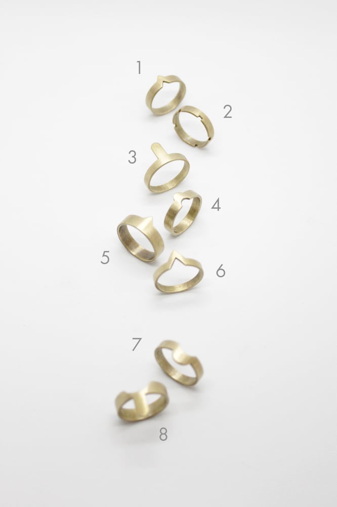 Image of COUNTER PUZZLE RINGS