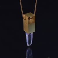 Image 2 of FOCUSED INTENTION necklace // Clear Quartz crystal