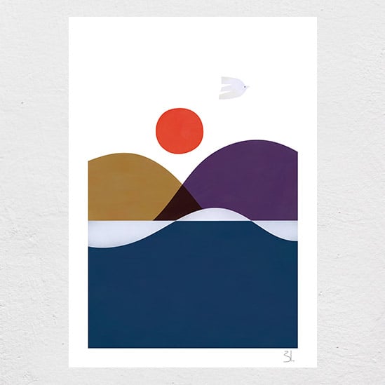 Image of Summer Bird Print