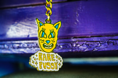 Image of RARE PUSSY KEYCHAIN