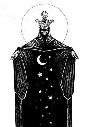 Image of "Ten of Pentacles", 13"x19"