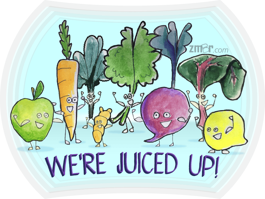 Image of We're Juiced Up! Sticker
