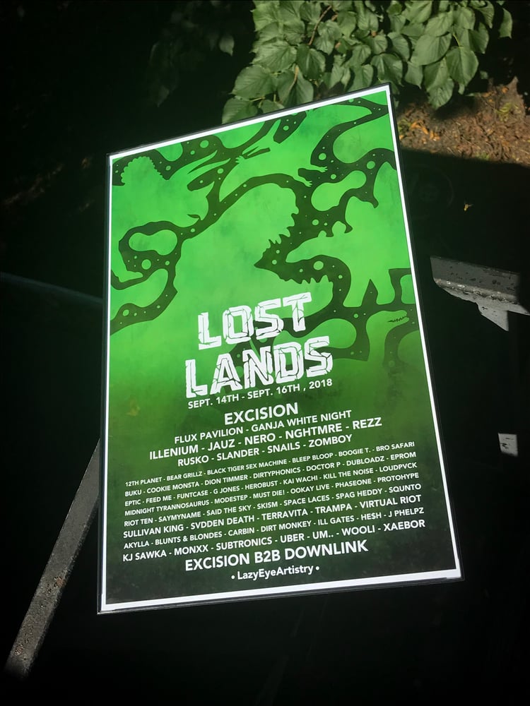 Image of Lost Lands 2018 poster