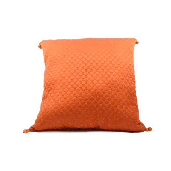 Image of SAKS Original: Orange Sickle Pillow