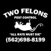 Two Felons "Pest Control" (black) 