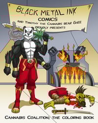 Timothy "The Cannabis Bear" Ghee Presents: Cannabis Coalition: The Coloring Book