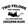 Two Felons "Pest Control" (white) 