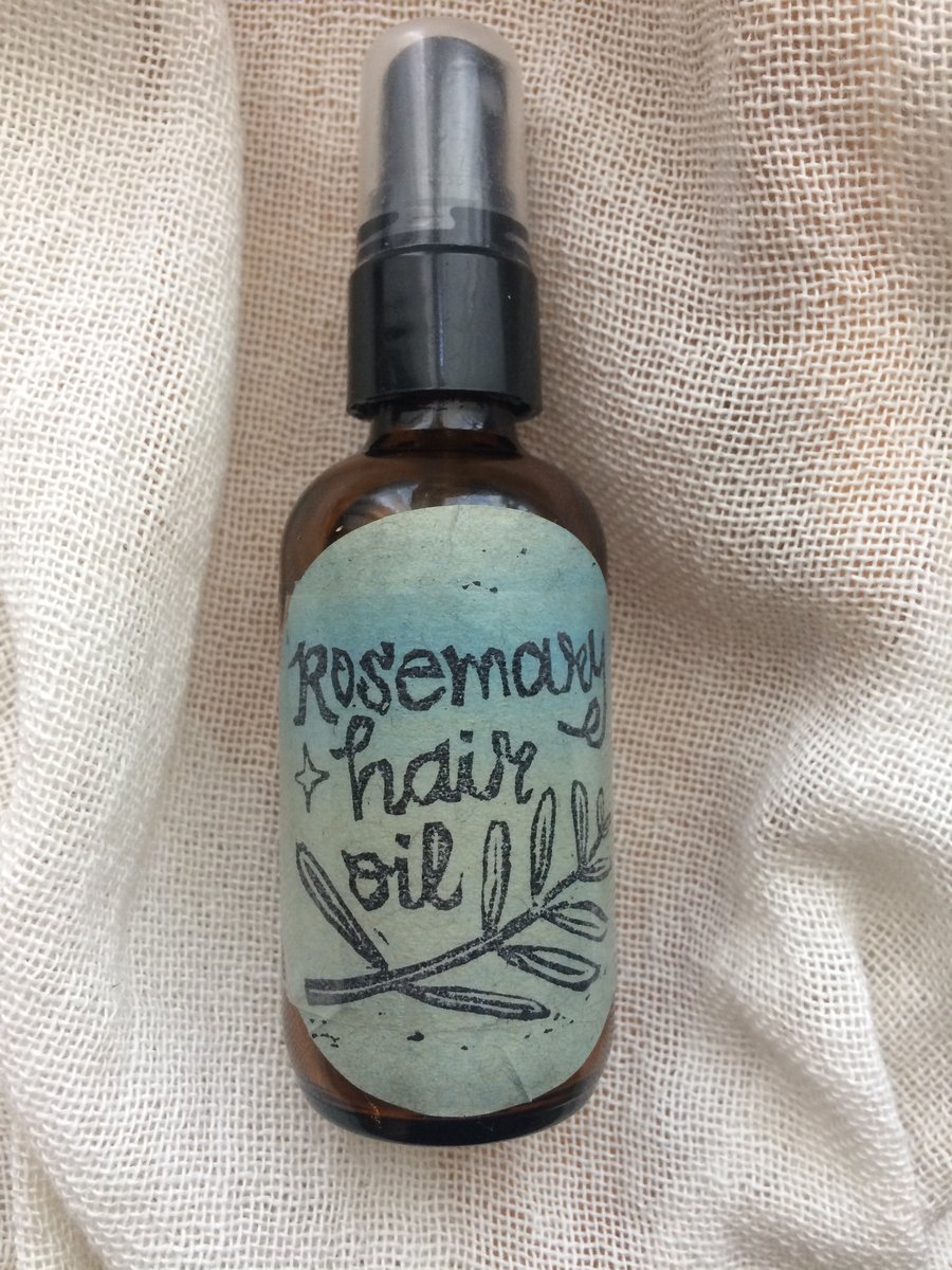 Rosemary Hair Oil ~ 2 oz. spray / A Flower For All Reasons
