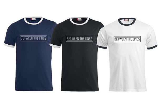 Image of Between The Lines T-Shirts - Box Style