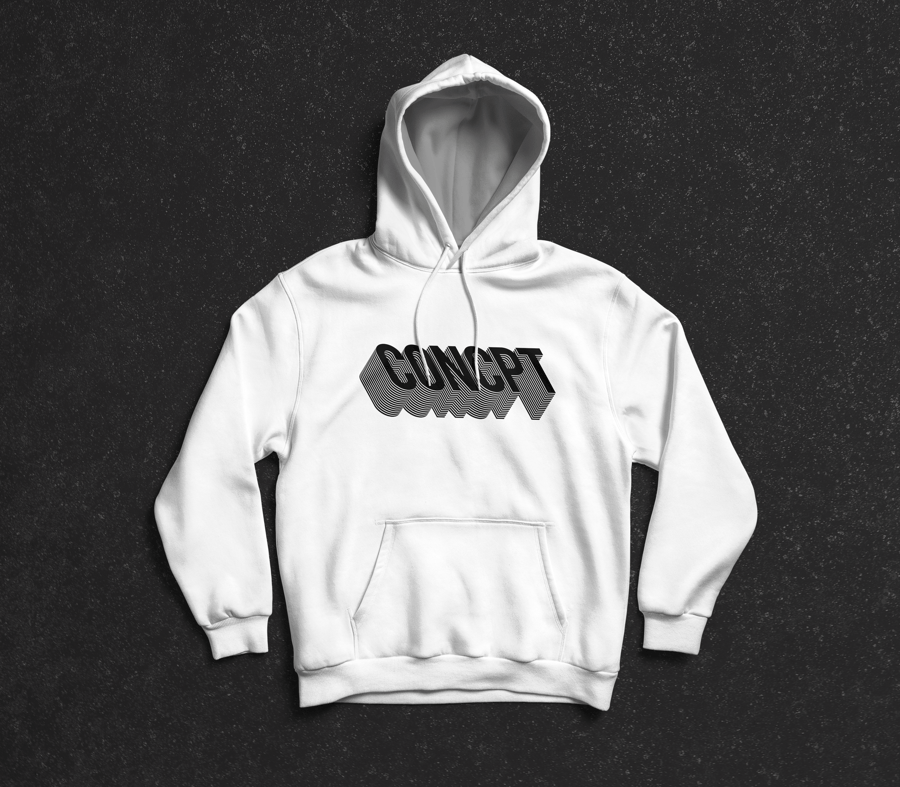 Image of 3D Logo Hoodie - White