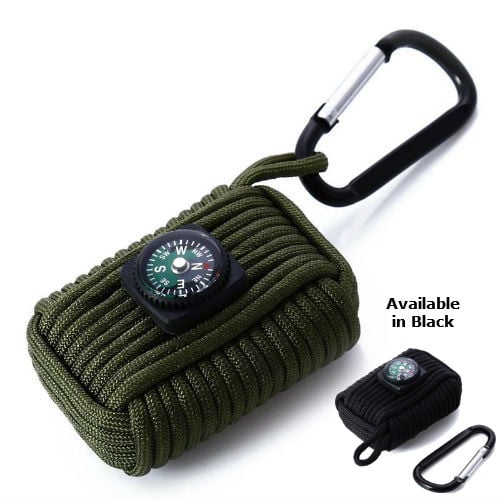 Image of 8-in-1 Grenade Style Travel Camping Survival Paracord Kit