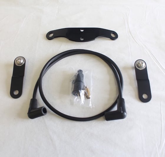 Image of Kit for Coil Relocation & Gas Tank Lift (for 2007+ HD XL / Sportster)