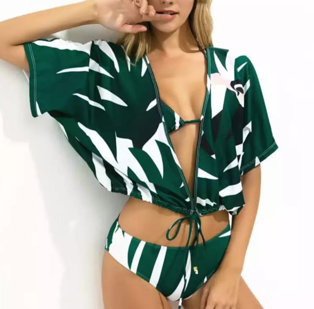 Image of Toucan Beach Bikini (With Cover Up)
