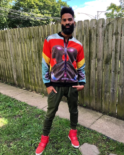 Image of Guard Your Vibes Bomber 