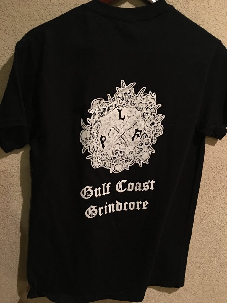 Image of PLF - WHITE OR BLACK Jackhammering Deathblow of Nightmarish Trepidation Shirt