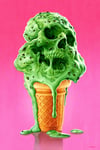 <b>Jason Edmiston's</b><br>Signed & Numbered Print<br><b>"End of the Party: <br>Mint Variant" </b>