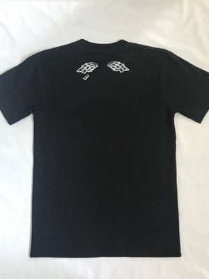 Image of Heart Of A Hustler “T-Shirts” ( Black / White )