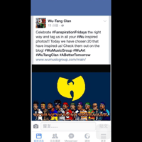 Image 5 of O'WEAR® × Bitmap_Area - Pixel Wu-Tang Tee