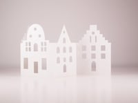 Image 4 of 2 x Paper Houses