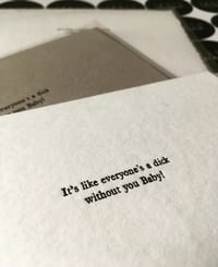 Image 2 of Bespoke Letterpress Card
