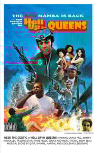 Image of NEEK THE EXOTIC "HELL UP IN QUEENS" Limited Edition Cassette