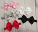 Image of ROCK BOTTOM BLOWOUT 4 Inch Satin Bow Headband- 5 color choices