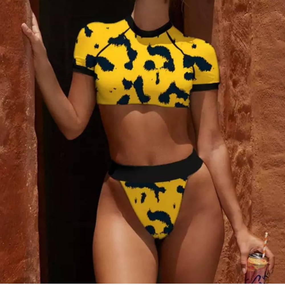 Image of Cheetah Beach Sport Bikini