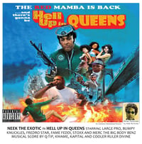 Image 1 of NEEK THE EXOTIC "Hell Up In Queens" (blue colored) Vinyl LP 