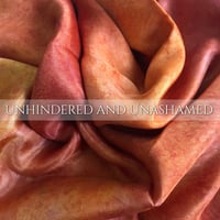 Image 4 of  "In His Presence"  Prayer Shawls - Habotai 8mm