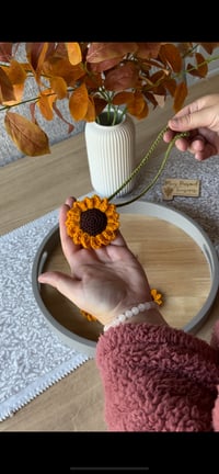 Image 2 of Sunflower Car Hanging Charm