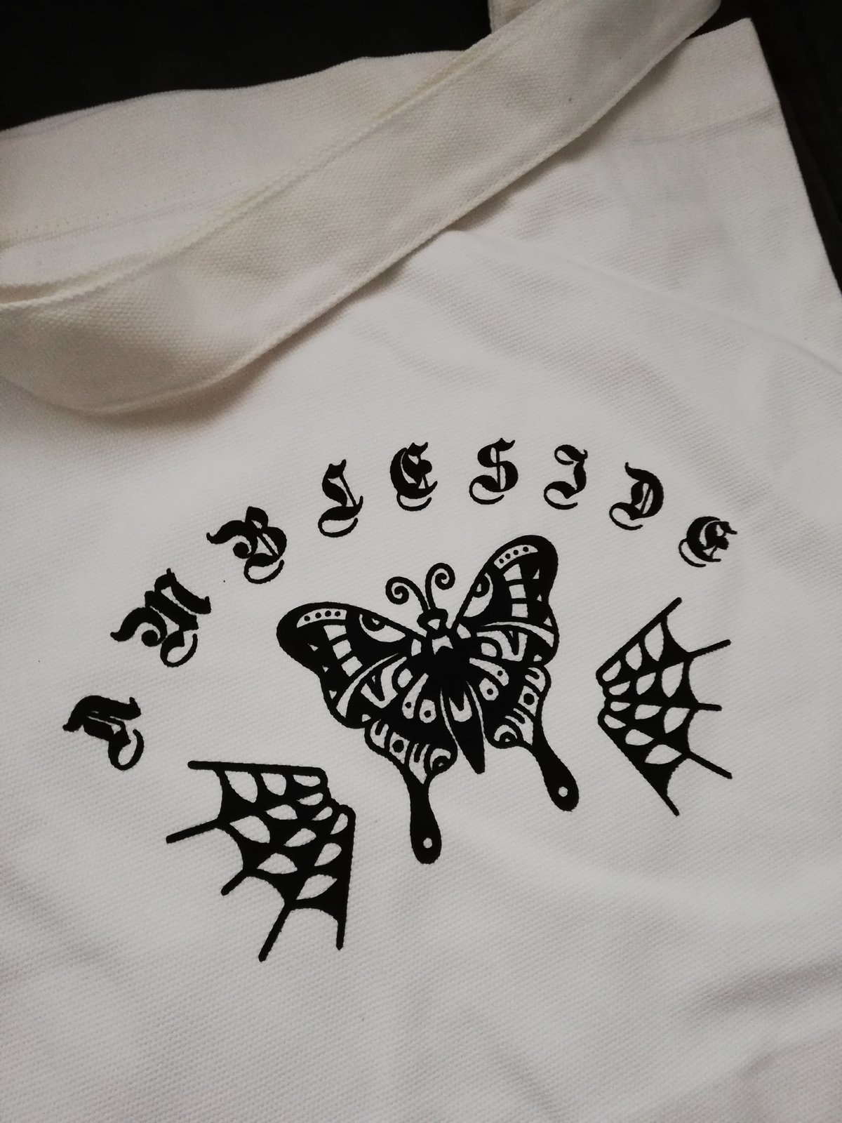 butterfly tote bag