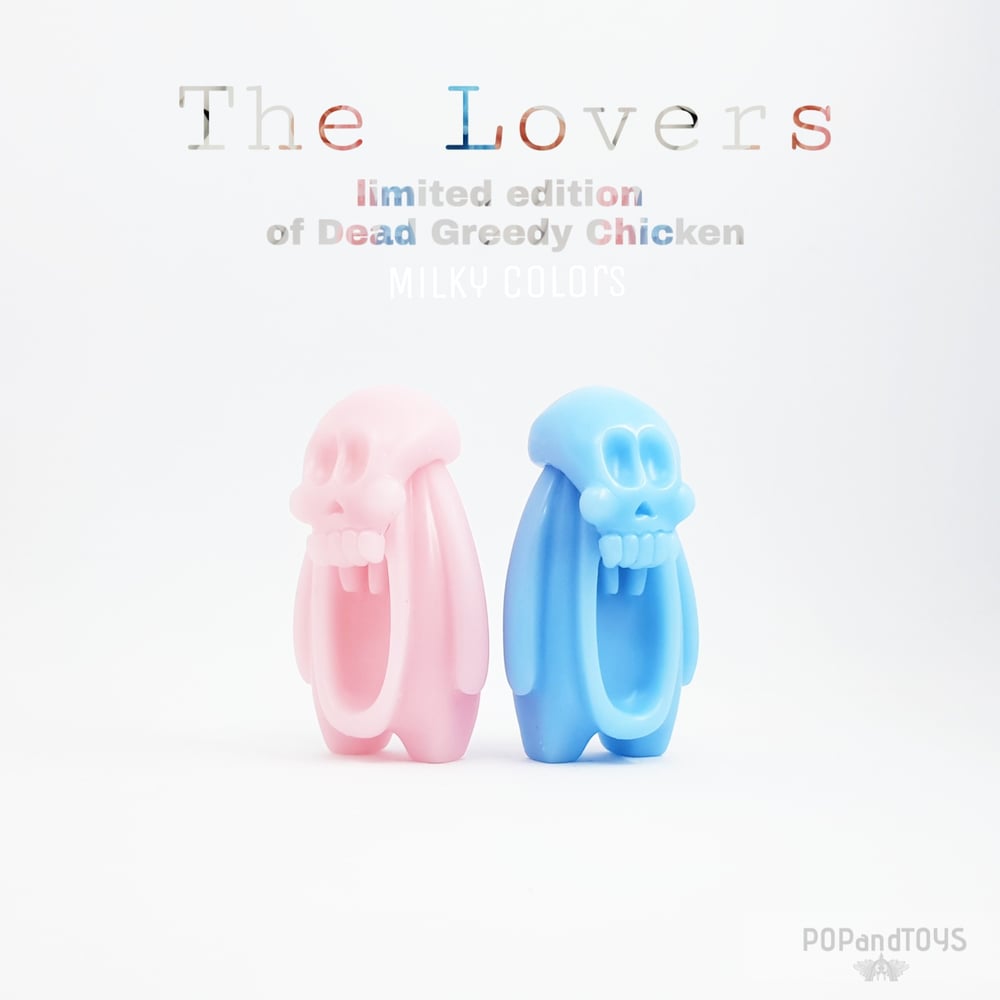 Image of THE LOVERS (Greedy Chickens Milky colors limited edition)