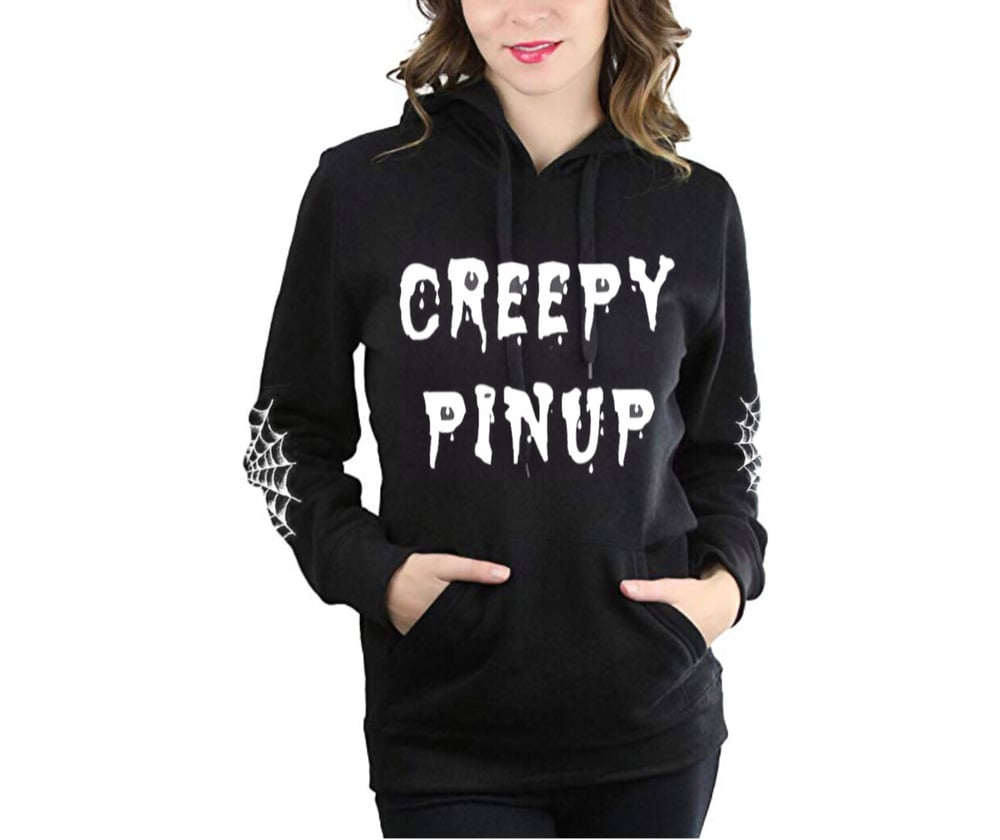 Creepy Pinup Unisex Pullover