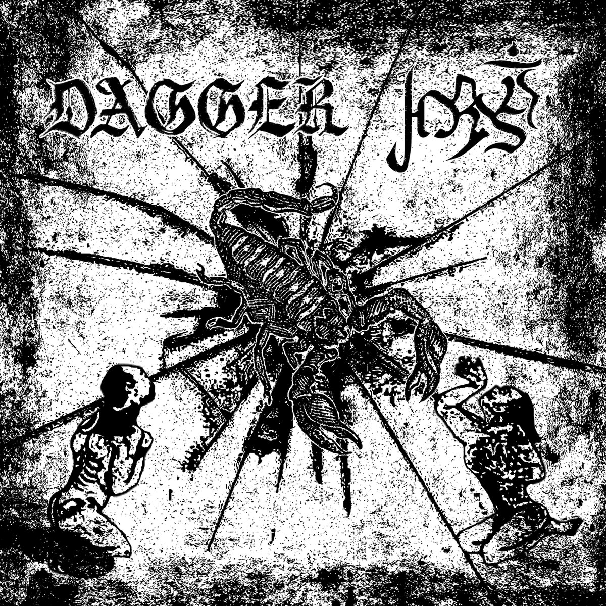 Image of Dagger & hrvst split 7in - Vinyl