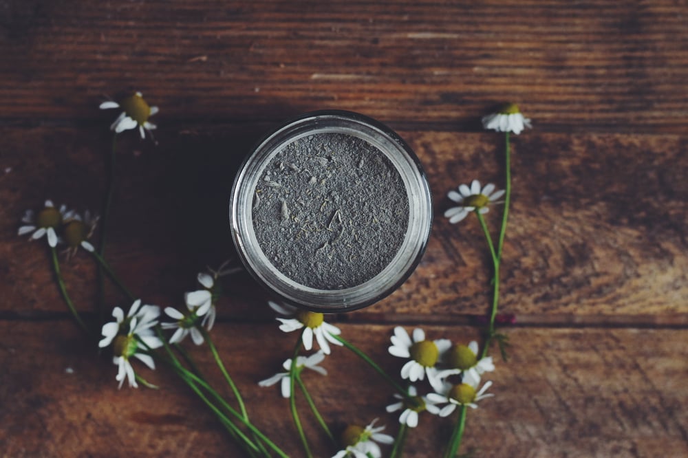 Image of  French Clay Facial Mask with lavender & chamomile 