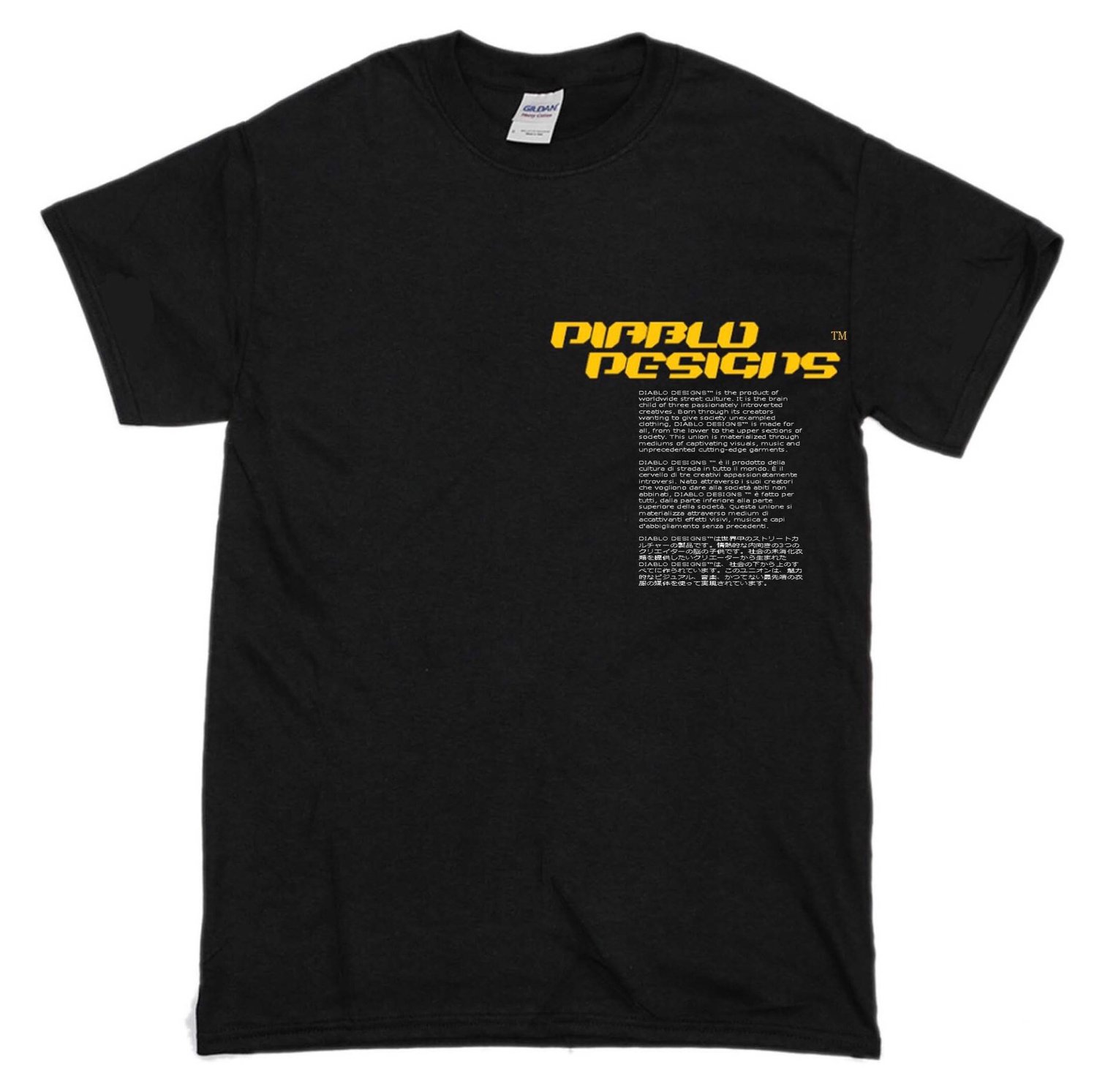 Image of Diablo Designs™  FW '18 Black T-shirt