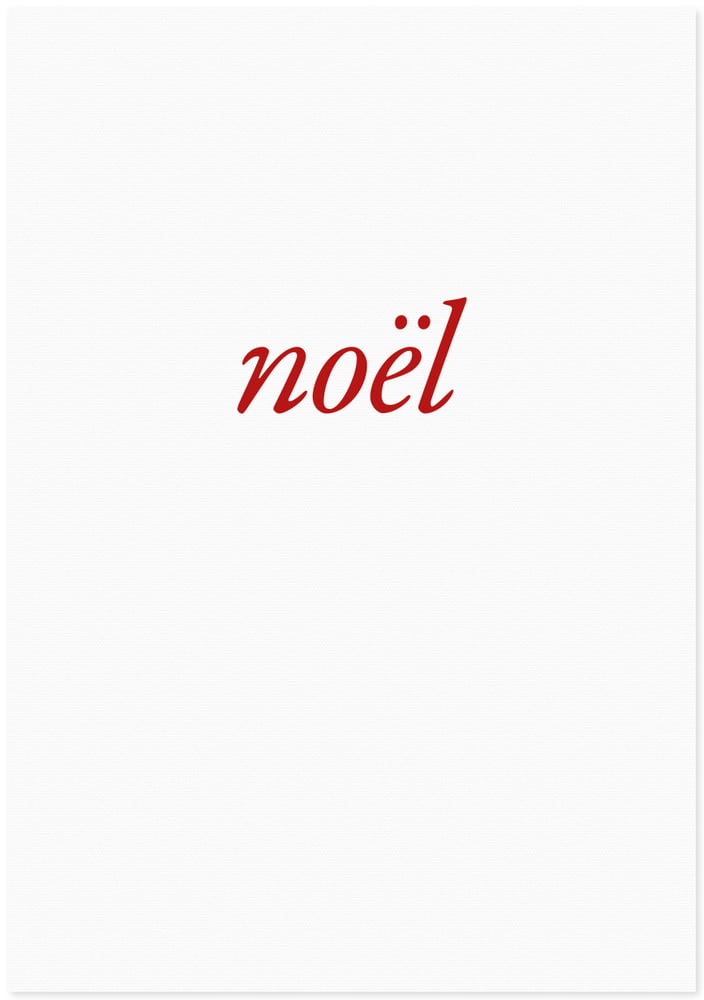 Image of noël | small red