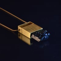 Image 3 of INTEGRATION necklace // Epidote crystal