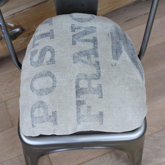 Image of Coussin chaise TOLIX en toile postale.