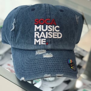 Image of Soca Music Raised Me - Ripped Daddy Hat (Various Colors)