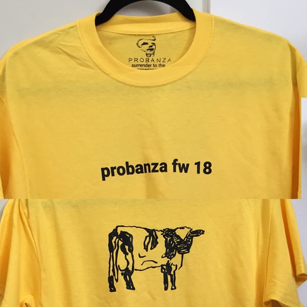 Image of Moo T-Shirt Yellow