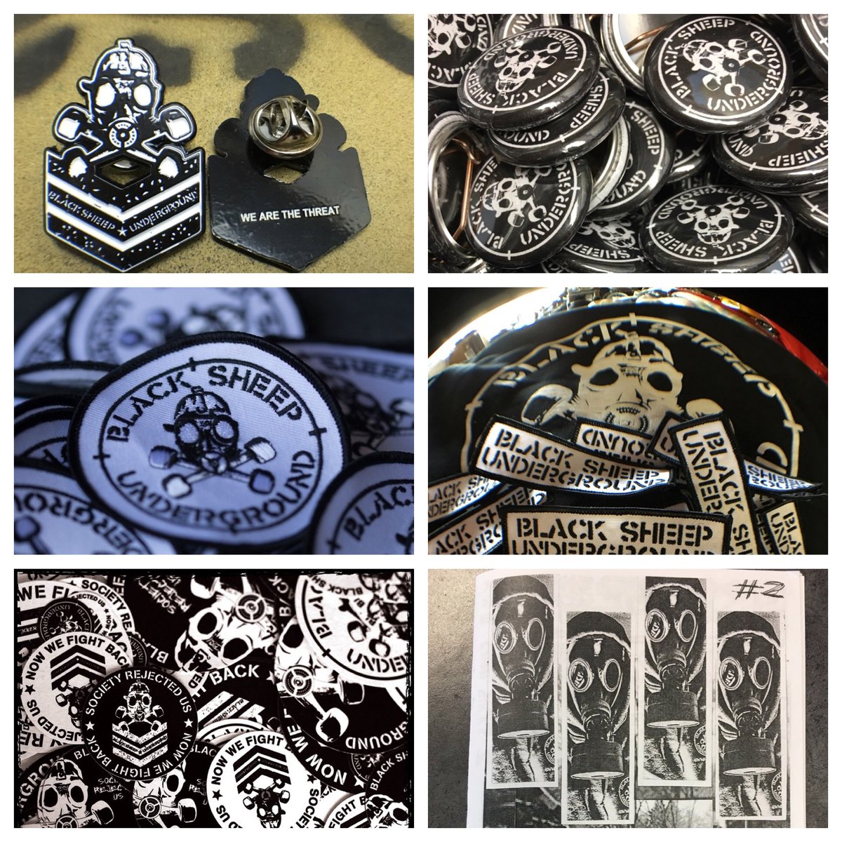 Theblacksheepunderground BSU Big Munitions Pack 1 Enamel Pin/(5) 1