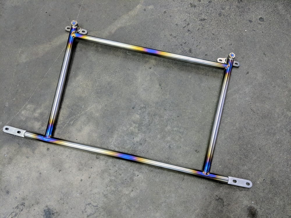 Image of Titanium 4 point chassis bar