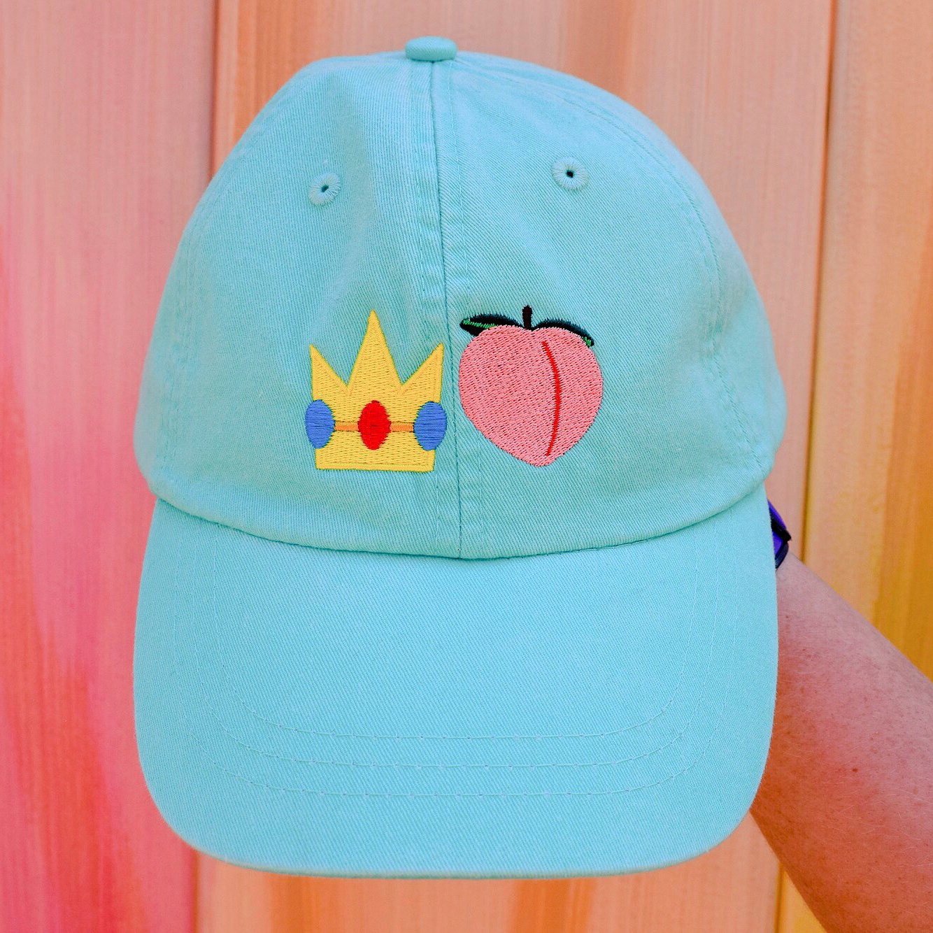 princess peach baseball cap