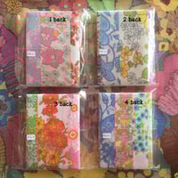 Image 3 of Reuseable Fabric covered A6 notebooks