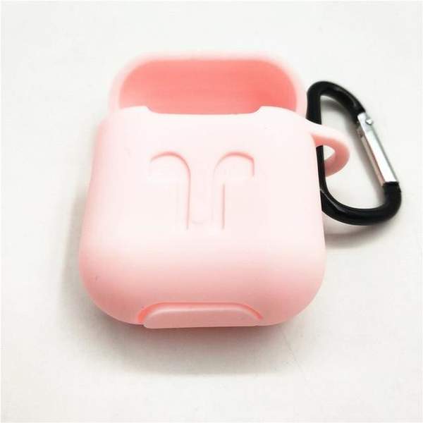 Image of Pink Apple Air Pod Case 