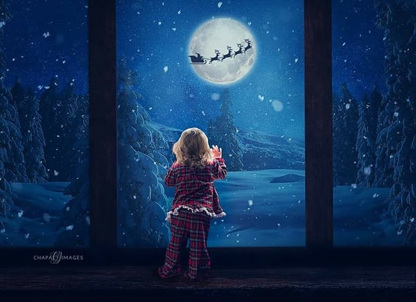 Image of Dreaming of Santa Wall Art